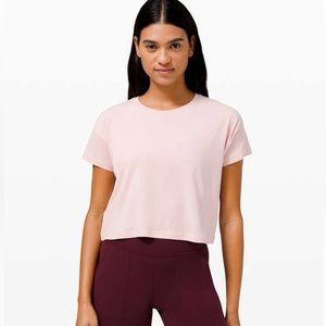 Lululemon Cates Tee Porcelain Pink
